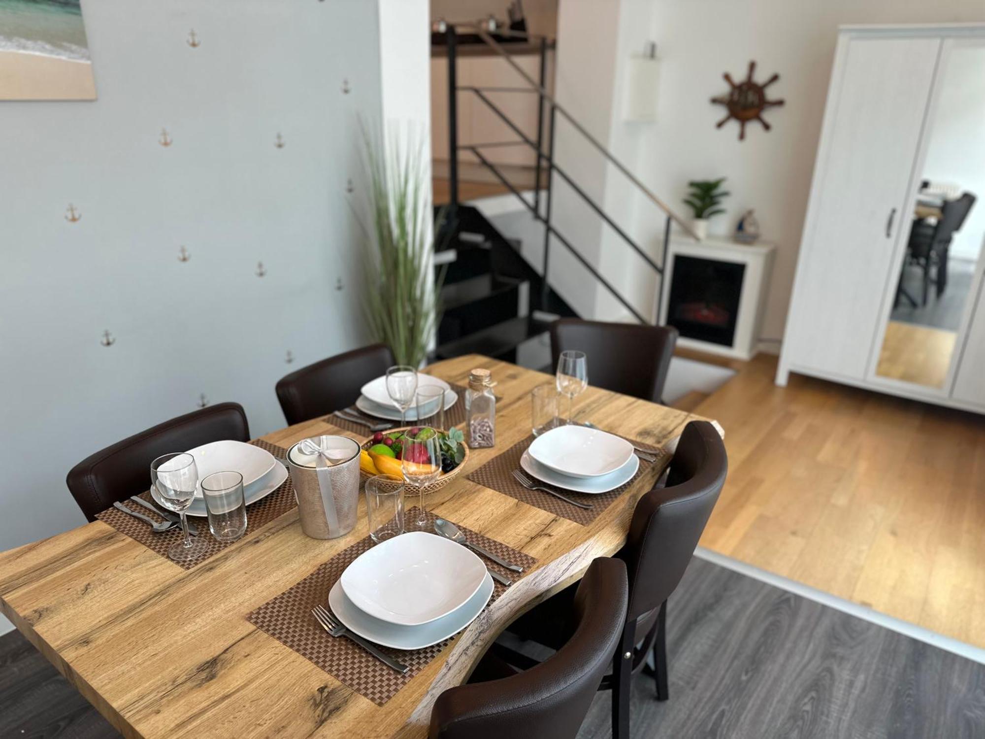 Ferienwohnung Nautica 450M Zum Strand Familienfreundlich روستوك المظهر الخارجي الصورة