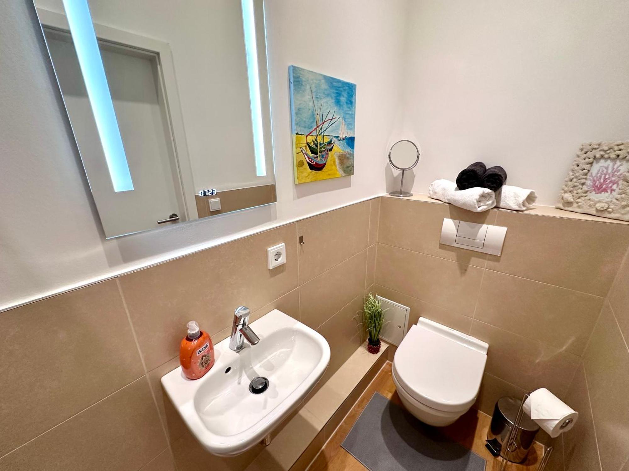 Ferienwohnung Nautica 450M Zum Strand Familienfreundlich روستوك المظهر الخارجي الصورة