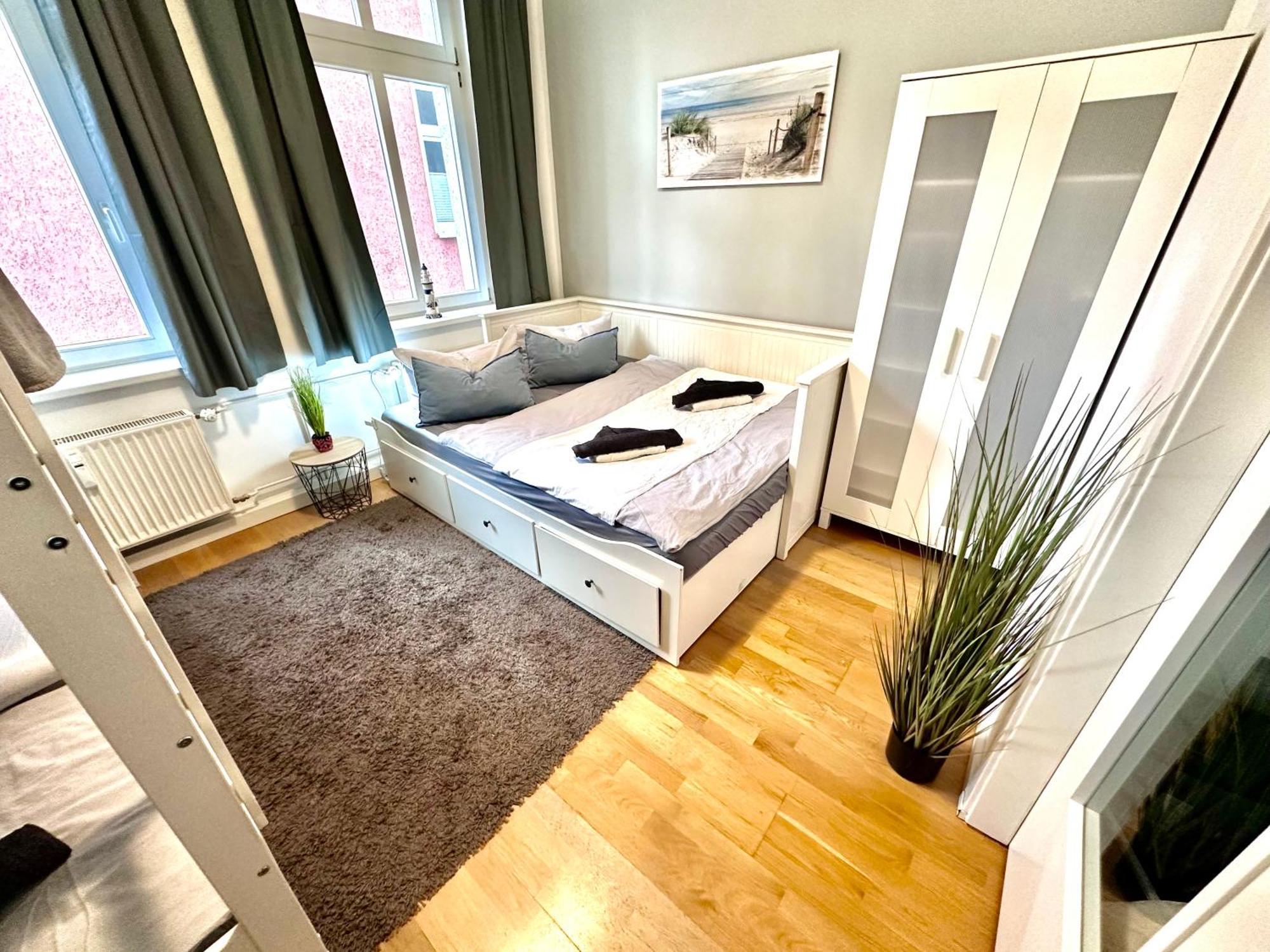 Ferienwohnung Nautica 450M Zum Strand Familienfreundlich روستوك المظهر الخارجي الصورة